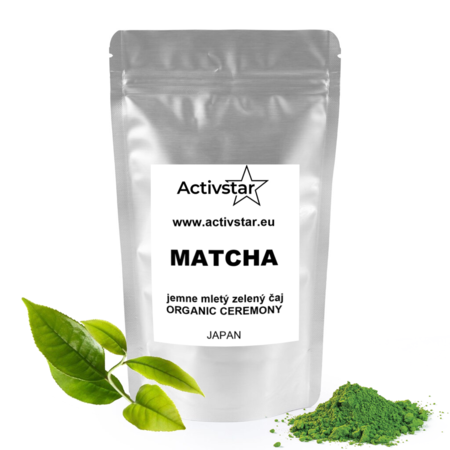 ACTIVSTAR MATCHA - Organiczna ceremonialna zielona herbata z Japonii 50 g