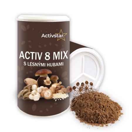 ACTIV 8 MIX - Celtycka sól morska z grzybami 180g