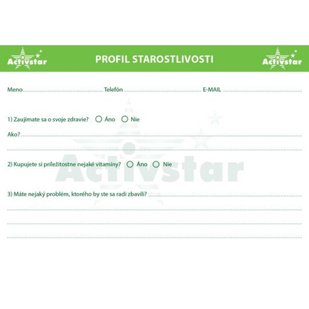 Profil pielęgnacyjny 100 szt.